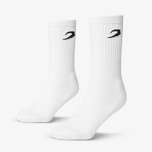 Calzini Boxraw Crew (3 paia) Bianco-Combat Arena