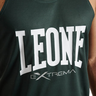 Canotta Leone Logo ABX118 Verde