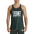 Canotta Leone Logo ABX118 Verde