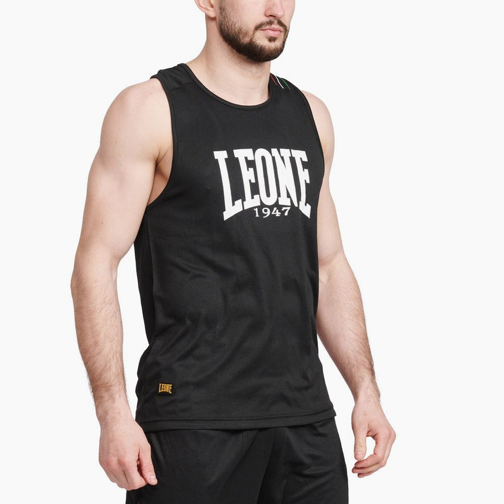 Leone Canotta Da Uomo Leone B&w - Canotte Uomo Nero | Nencini Sport Leone Canotta Da Uomo Leone B&w - Canotte Uomo Nero | Nencini Sport
