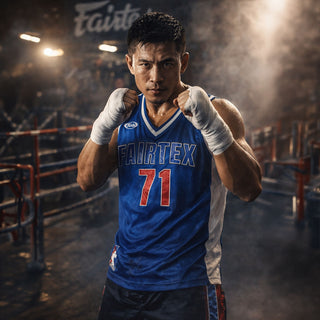 Canotta Fairtex Jersey NBA JS19 Blu