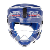 Caschetto con visiera Masters WAKO Blu