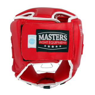 Caschetto con visiera Masters WAKO Rosso