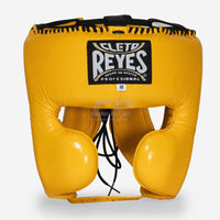 Caschetto Cleto Reyes con parazigomi Giallo-Combat Arena