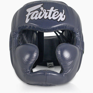 Casco Fairtex Diagonal Vision Sparring HG13 Blu