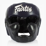 Caschetto Fairtex Diagonal Vision Sparring HG13 Nero-blu