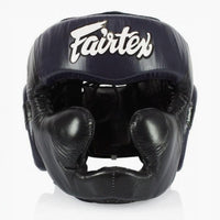 Caschetto Fairtex Diagonal Vision Sparring HG13 Nero-blu