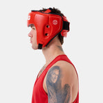 Casco Sting Competition Approved World Boxing Rosso