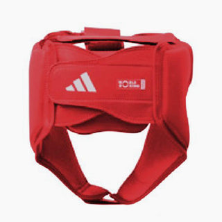 Casco da boxe Adidas Approvato World Boxing Rosso