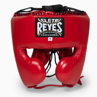 Caschetto Cleto Reyes con parazigomi Rosso-Combat Arena