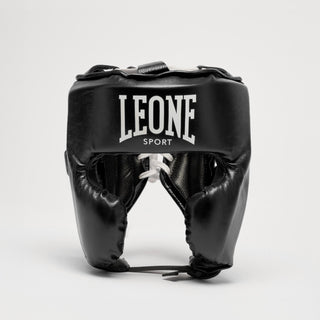 Casco Leone Sport Augusto Classico Nero con parazigomi