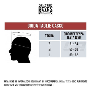 Casco Cleto Reyes con parazigomi