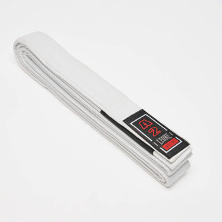 Cintura Brazilian Ju Jitsu Leone AB404 Bianco-Combat Arena