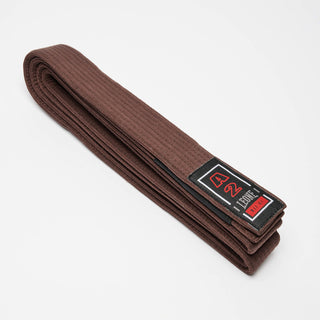 Cintura Brazilian Ju Jitsu Leone AB404 Marrone-Combat Arena