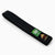 Cintura Adidas Elite WKF Nero con Kanji