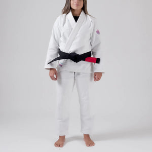BJJ Gi donna Kingz Empowered Bianco