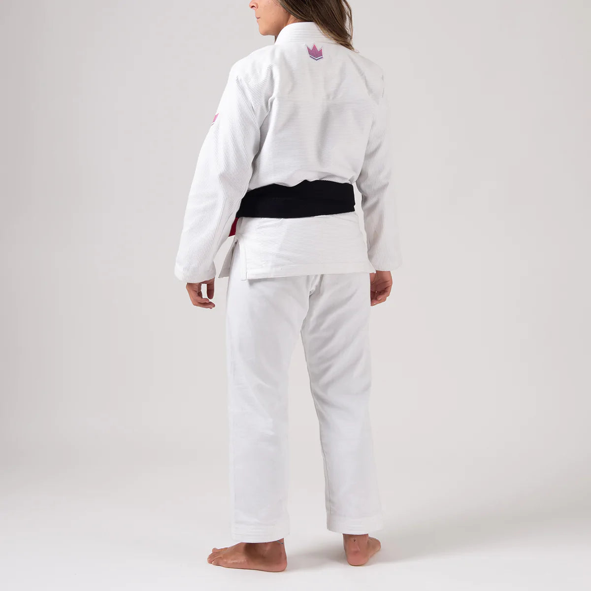 BJJ Gi donna Kingz Empowered Bianco
