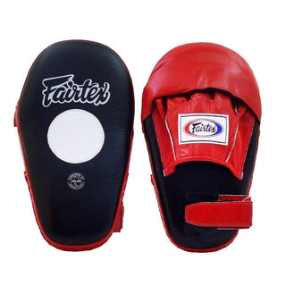 Guanti da passata Fairtex Pro Angular FMV8 Nero-rosso