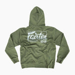 Felpa Fairtex FHS22 con cappuccio Verde-Combat Arena