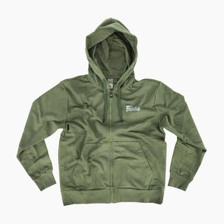 Felpa Fairtex FHS22 con cappuccio Verde-Combat Arena