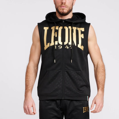 Felpa Leone 1947 Uomo Con Cappuccio E Zip - 100% Cotone, Per Tempo Libero E Sport - Foto 9