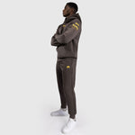 Felpa UFC Fusion by Venum Fight Week con cappuccio Marrone-Combat Arena