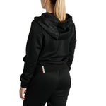 Felpa donna Leone DNA con cappuccio e zip ABX730