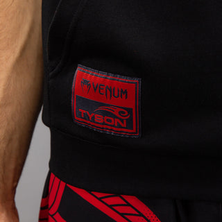 Felpa smanicata Venum x Mike Tyson Tiger con cappuccio Nero-Combat Arena