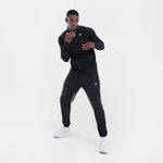 Felpa Boxraw Valdes con zip Nero