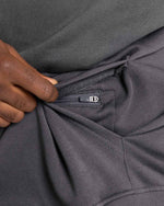 Felpa Boxraw We Don't Play Boxing oversize con cappuccio Grigio-rosa