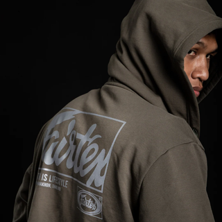 Felpa Fairtex FHS22 con cappuccio Verde
