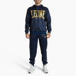 Felpa Leone DNA con cappuccio ABX721 Blu