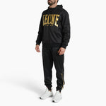 Felpa Leone DNA con cappuccio ABX721 Nero