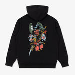 Felpa Manto Tengu con cappuccio