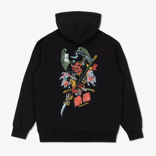 Felpa Manto Tengu con cappuccio