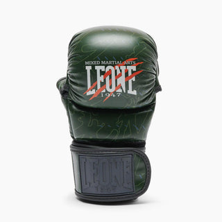 Guanti MMA Leone Primal Instinct Training GP116 con pollice Verde-Combat Arena
