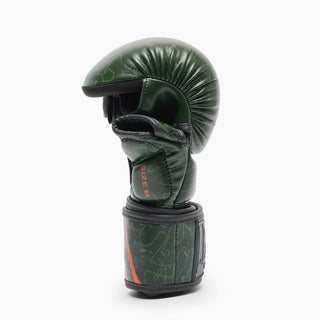 Guanti MMA Leone Primal Instinct Training GP116 con pollice Verde-Combat Arena