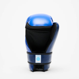 Guanti da Point Fighting Leone WAKO GN600 Blu-Combat Arena