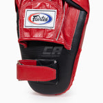 Guanti da passata Fairtex Pro Angular FMV8 Nero-rosso
