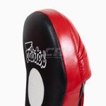 Guanti da passata Fairtex Pro Angular FMV8 Nero-rosso