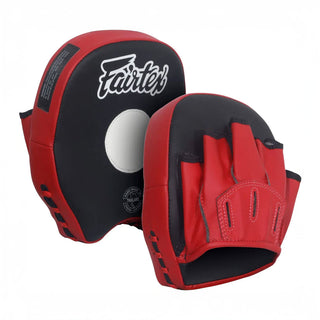 Guanti da passata Fairtex Short FMV14 Nero-rosso