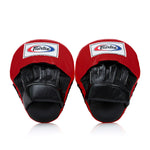 Guanti da passata Fairtex Ultimate Contoured FMV9 Nero-rosso