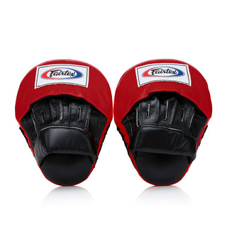 Guanti da passata Fairtex Ultimate Contoured FMV9 Nero-rosso