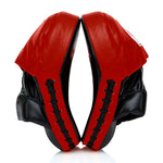 Guanti da passata Fairtex Ultimate Contoured FMV9 Nero-rosso