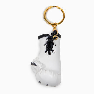 Guantino portachiavi Leone IUTER AC02IU Bianco