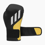 Guantoni Adidas Speed Tilt 200 WAKO 10 Oz Nero-giallo-bianco