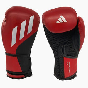 Guantoni Adidas Speed Tilt 200 WAKO 10 Oz Rosso-nero-argento