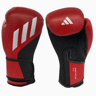 Guantoni Adidas Speed Tilt 200 WAKO 10 Oz Rosso-nero-argento