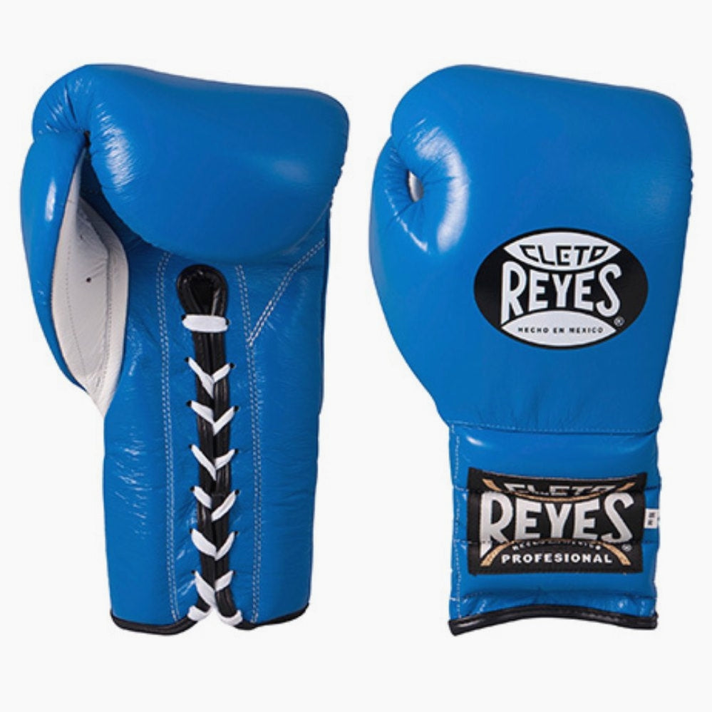 Guantoni Cleto Reyes Traditional Training CE4 Blu con lacci