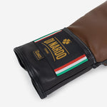 Guantoni Di Nardo con lacci 12 Oz Marrone-nero-Combat Arena